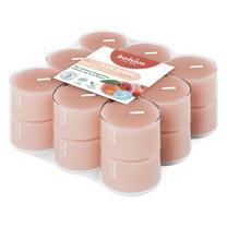 Свеча, ароматическая/чайная свеча/свеча-таблетка Bolsius True Scents Peach, 6 час, 18 шт., розовый цв.
