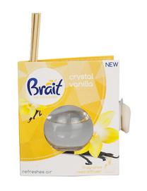 Mājas aromatizētājs, smaržu kociņi Brait Vanilla, 40 ml Dzeltena krās.