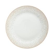 Lėkštė desertinė Jeanne Gold, Ø 19 cm, aukso sp./balta sp.