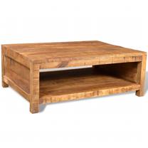Kavos staliukas VLX 241131, šviesiai ruda sp., 80 cm x 60 cm x 30 cm