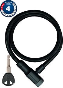 Замок Abus 6412K/120, черный цв., 1200 мм