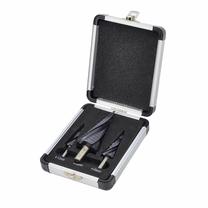 Pakopinis grąžtas, rinkinys AWTools AW40942, metalas/plienui/plastikas, hss-tialn, cilindrinis, 4-32 mm x 10 cm
