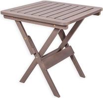 Lauko stalas Heini-2 073, pilka sp., 70 cm x 70 cm x 73 cm