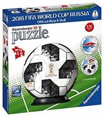 3D dėlionė Ravensburger 11751, 13 cm x 13 cm, 72 vnt., balta sp./juoda sp.