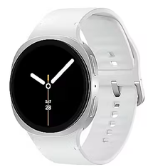 Išmanusis laikrodis Samsung Galaxy Watch 8 44mm LTE SM-L335FZSAEUE, balta sp./sidabro sp.