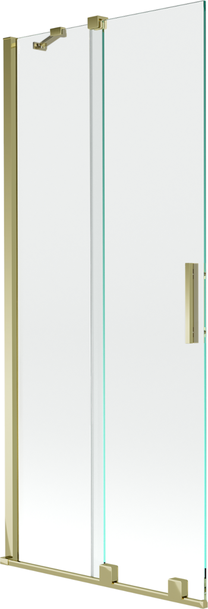 Vannas siena Mexen Velar II, 85 cm x 150 cm, brushed gold krās./rūdītais