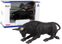 Фигурка-игрушка Lean Toys Animal Series Bull 12374, 16 см, черный цв.