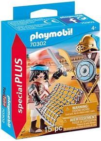 Priedas Playmobil Gladiotor 70302, 3.8 cm, 15 vnt., mėlyna sp./ruda sp./aukso sp.