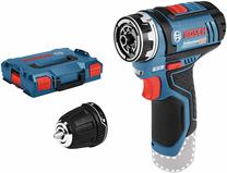 Gręžtuvas Bosch GSR 12V-15 FC, 12 V