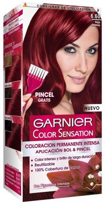Matu krāsa Garnier Color Sensation, rojo intenso, 6.6, 110 ml