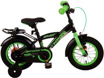 Vaikiškas dviratis, miesto Volare Thombike, juoda sp./žalia sp., 12"