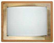 Šviestuvas plafonas Candellux Lighting Mera 10-73979, E27, 2 x 60 W, aukso sp. / ruda sp.