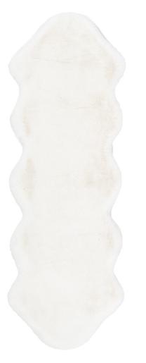 Paklāja celiņš Arte Espina Rabbit Double Sheepskin 300, balta krās., 180 cm x 60 cm