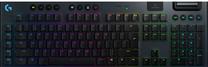 Belaidė žaidimų klaviatūra Logitech G915, EN/RU, juoda sp.