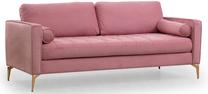 Sofa Hanah Home Rome 3-Seat, rožinė sp., 90 x 215 cm x 70 cm