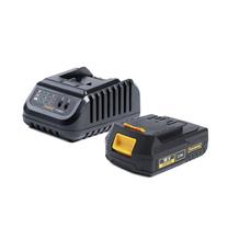 Akumuliatoriaus ir įkroviklio komplektas Grunder, 18 V, li-ion, 2000 mAh