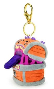 Atslēgu piekariņš Kidrobot Dungeons & Dragons Mimic, oranža krās./violeta krās.