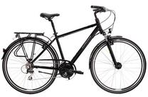 Velosipēds tūristu Kross Trans, 28 ", M rāmis, melna krās./pelēka krās.