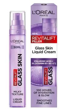 Sejas krēms L’Oréal Paris Revitalift Glass Skin Liquid, 50 ml