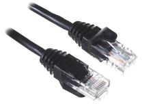 Провод A-Lan KKU5CZA1 RJ-45 8P8C, RJ-45 8P8C, 1 м, черный цв.