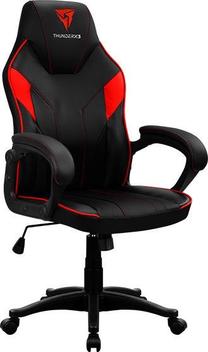 Spēļu krēsls Thunder X3 EC1 Air, melna krās./sarkana krās.