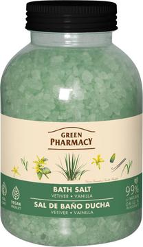 Vannas sāls Green Pharmacy Vetiver and Vanilla, 1000 g