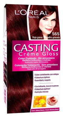 Matu krāsa L’Oréal Paris Casting Creme Gloss, sarkana krās., Red 565