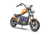 Детский электромотоцикл Hyper Gogo C12, oранжевый цв.