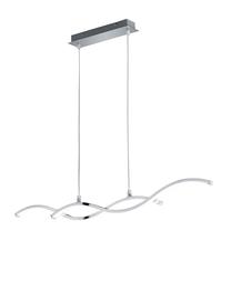Valgusti rippuv Reality Cody R32212100, LED, 3000 °K, 1 x 25 W, valge v. / kroom v.