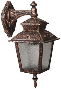 Õue seinavalgusti Opviq BAP-68213-BKR, 60W, E27, IP65, pruun v., 25 cm x 38 cm