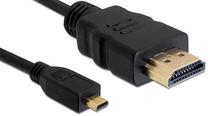 Провод Delock HDMI / HDMI-micro HDMI 19 pin male, Micro HDMI male, 3 м, черный цв.