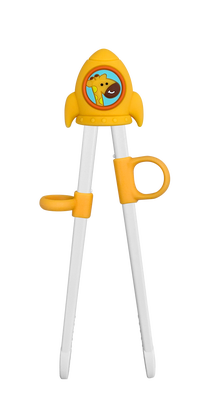 Valgymo lazdelės Marcus & Marcus Kids Training Chopsticks Lola, 3 m., plastikas, geltona sp.