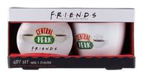 Krūzīte Paladone Friends Central Perk, balta krās., 2 gab.