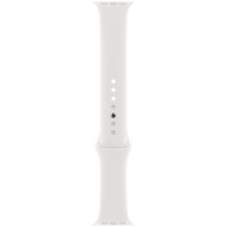 Ремешок Apple, 45mm Sport Band, белый цв.