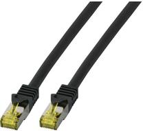 Сетевой кабель EFB RJ-45, RJ-45, 3 м, черный цв.
