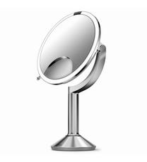 Kosmētiskais spogulis Simplehuman Trio, ar gaismu, stāvošs, 20 cm x 39.5 cm, hroma krās.
