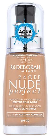 Skystas makiažo pagrindas Deborah Milano, apricot sp., 4, 30 ml
