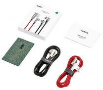 Kabelis Aukey CB-CMD33, USB Type-C, 200 cm, įvairių spalvų, 60 W