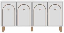 Konsoles galds Kalune Design Orion, balts krās., 36 cm x 150 cm x 73 cm