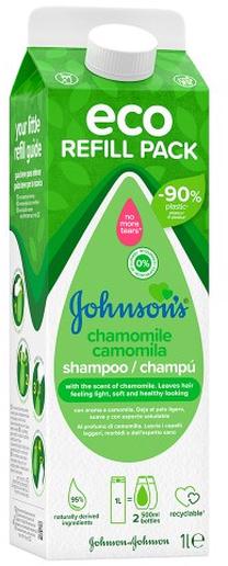Bērnu šampūns Johnson's Baby Chamomile Eco Refill, 1000 ml