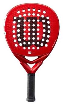 Padel tenisa rakete Wilson Bela Elite V2.5, melns krās./sarkana krās.