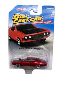 Rotaļlieta automašīna MSZ Ford Torino Cobra 1970, 1:64, (krāsa/dizains tiek izvēlēts nejauši)