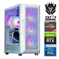 Stacionārs dators Intop Ryzen 7 7700X, 3 TB, DDR5 64 GB, SSD+HDD 1 TB 2 TB, NVIDIA GeForce RTX 5050 8 GB GDDR6, Windows 11 Pro
