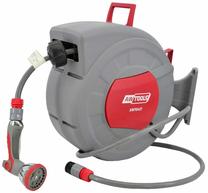 Automatinė žarnos ritė su laistymo žarna AWTools AW70436, 15 m