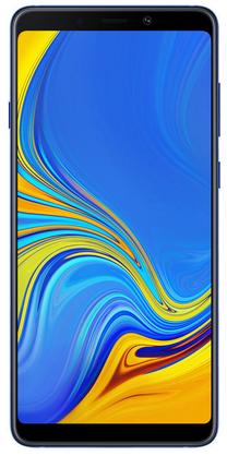 Mobilusis telefonas Samsung Galaxy A9 (2018), mėlyna sp. Prekė su pažeista pakuote.