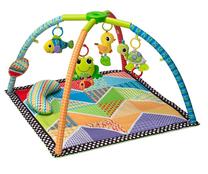 Aktyvumo kilimėlis Infantino Pond Pals Twist & Fold, 75 cm x 75 cm, įvairių spalvų