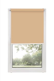 Ritininė užuolaida Mini SV-06 SV-06, kava su pienu sp./sidabro sp. išorė, 105 cm x 150 cm