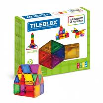 Magnetinis konstruktorius Magformers Tileblox Rainbow 1030003, 30 vnt., įvairių spalvų