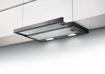 Įmontuojamas gartraukis Faber Flexa NG GLASS BK A60, juoda sp.