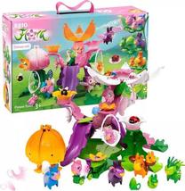 Figūrėlių rinkinys, su priedais Brio Flora Flower Town Deluxe, įvairių spalvų